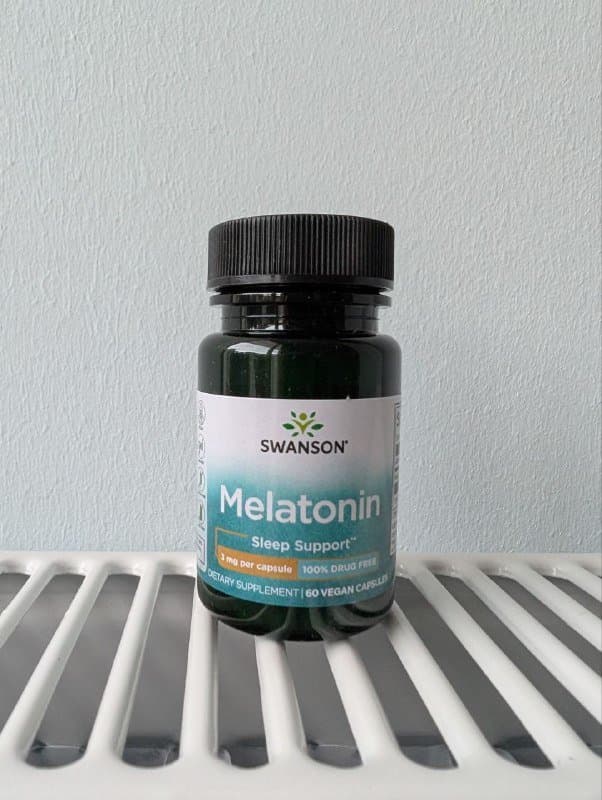 Мелатонин Swanson 3 мг 60 капсул
