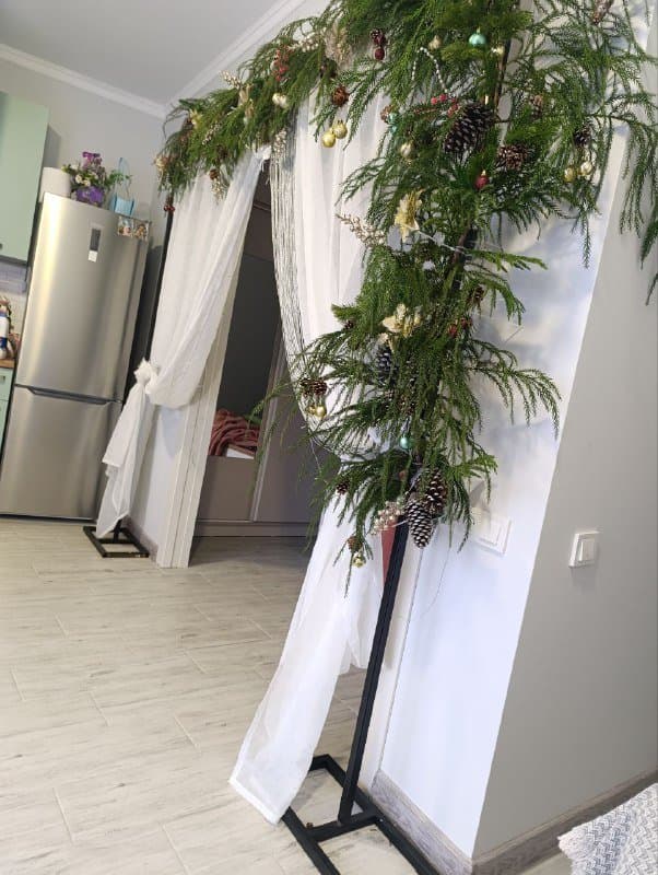 Стойки для украшения, искусственные цветы, пенопластовые шарики 5