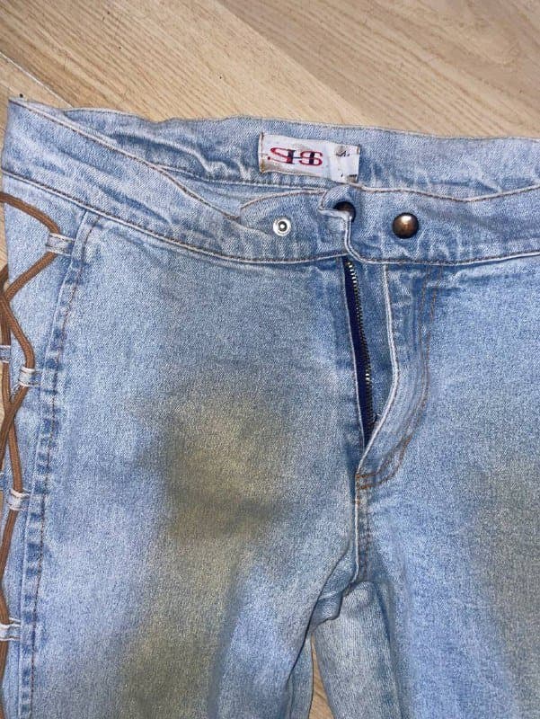 Женские джинсы клёши размер М 3