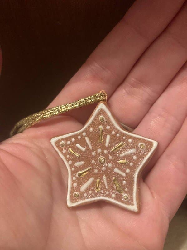 Ручные ёлочные игрушки конфеты и пряники 4