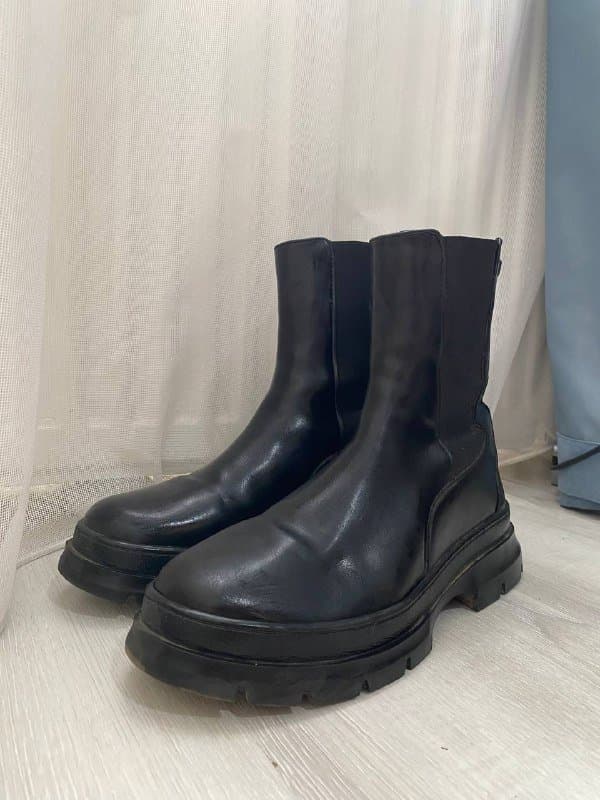 Черные ботинки Челси размер 36