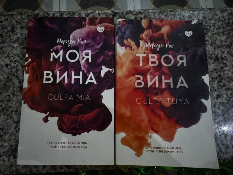 Две книги Моя вина, Твоя вина