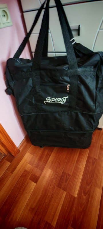 Электроматрас, сушилка, сумка на колесах, полка для бутылок, парик 8