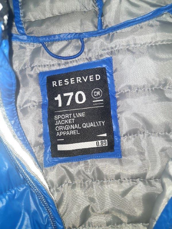 Куртка синяя мужская 48-50 размер 2