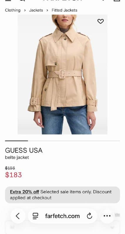 Женская куртка размер L