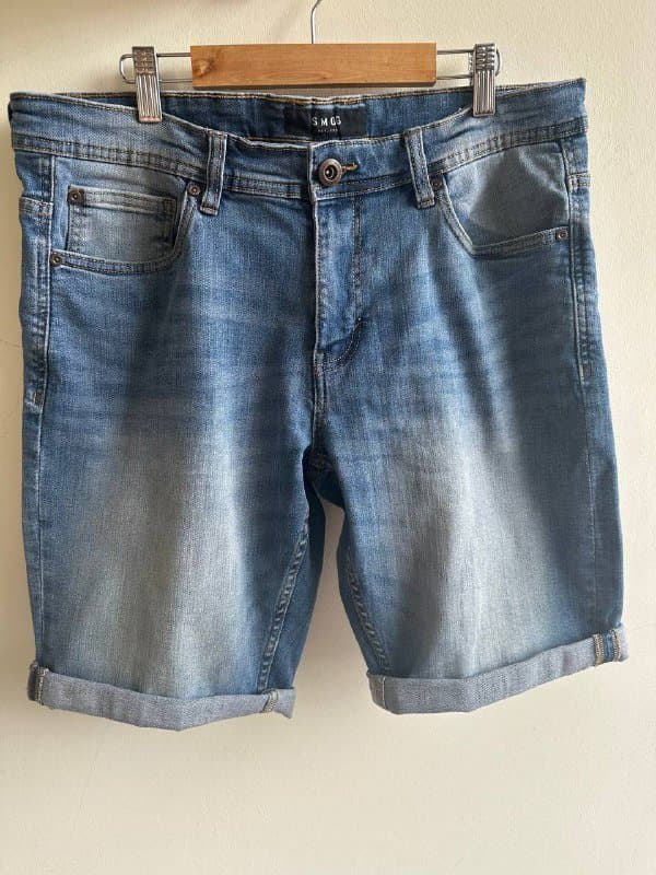 Мужские джинсовые шорты SMOG размер М 1