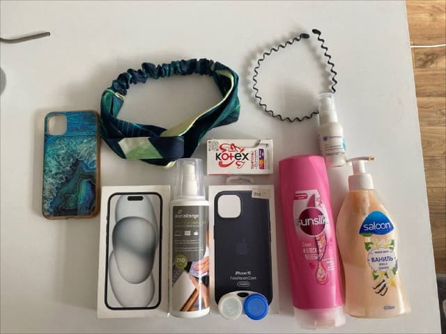 Жидкое мыло, кондиционер, тампоны, гель интимный, чехлы iphone, майки женские