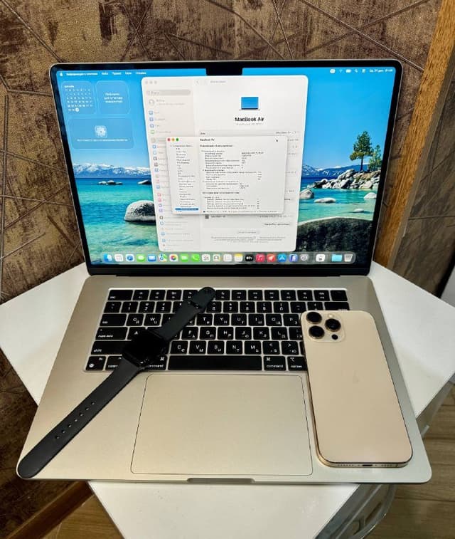 iPhone 16 pro max 256, MacBook Air 15 M2 8/256GB, Apple Watch SE 2 40mm
