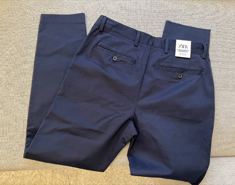 Брюки ZARA, Чёрные джинсы C&A 4