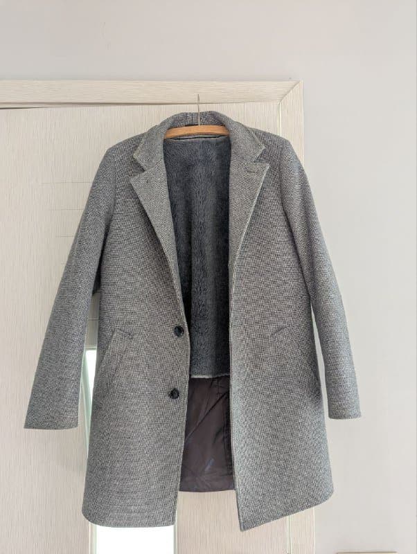 Пальто мужское демисезонное с отстегивающейся подкладкой 4