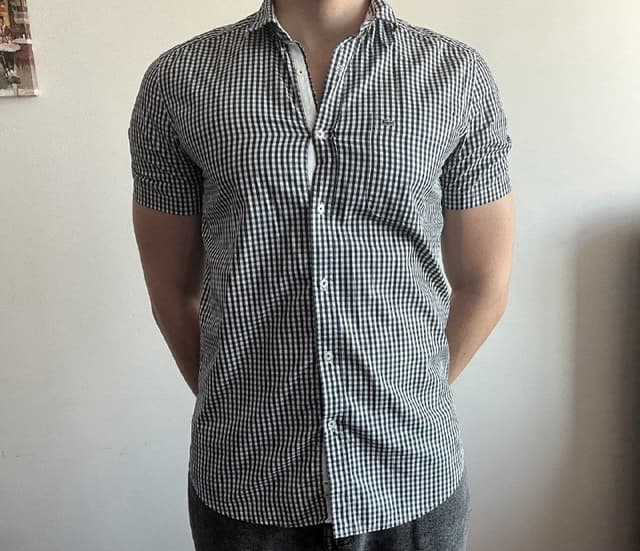 Мужская рубашка Lacoste 39 M-L