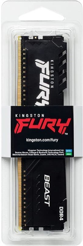 Оперативная память Kingston Fury Beast DDR4 8GB 3200 3