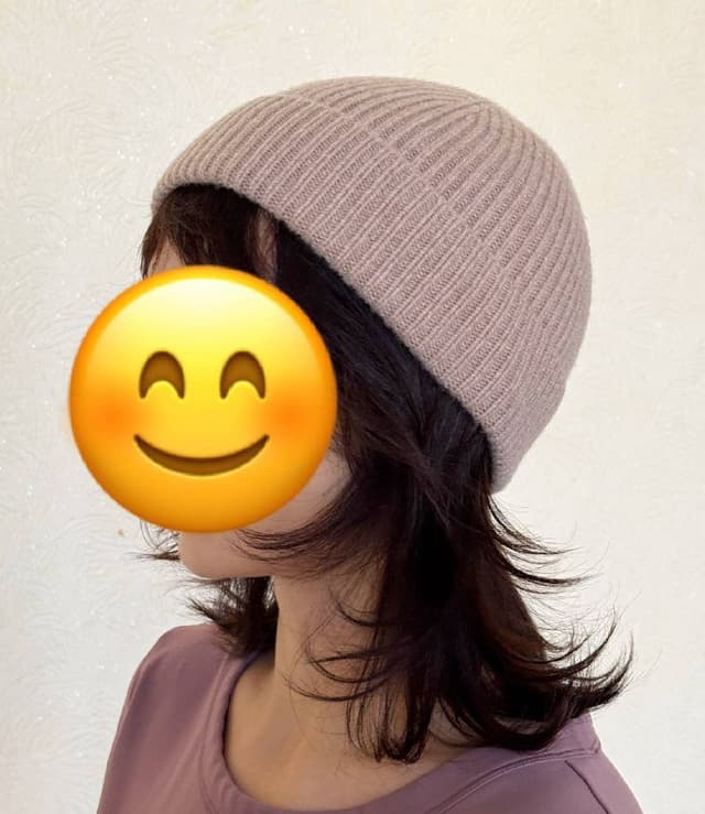 Теплая осенняя зимняя шапка