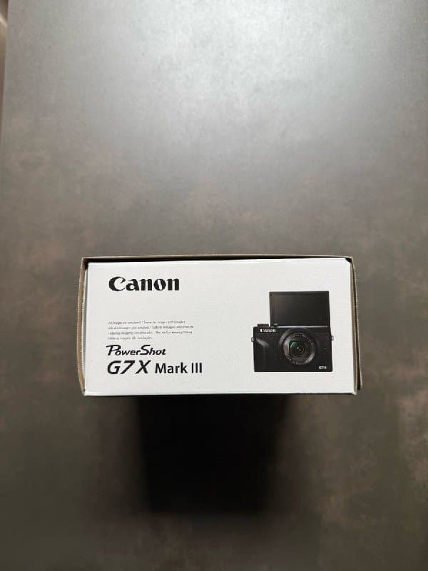 Canon PowerShot G7 X Mark III камера 4