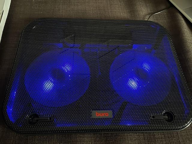 Охлаждающая подставка для ноутбука 14' с двумя вентиляторами