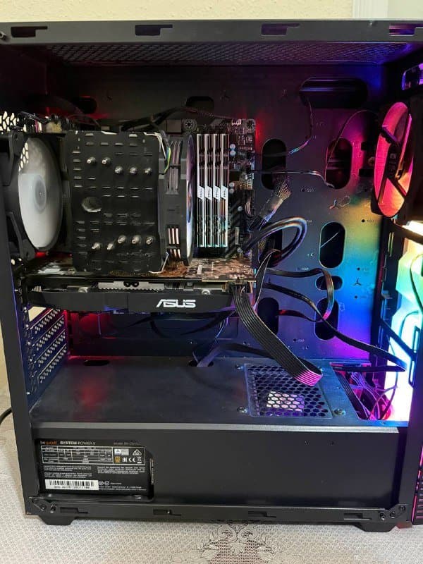 Игровой ПК с монитором 24, мышь, клавиатура, колонки 6