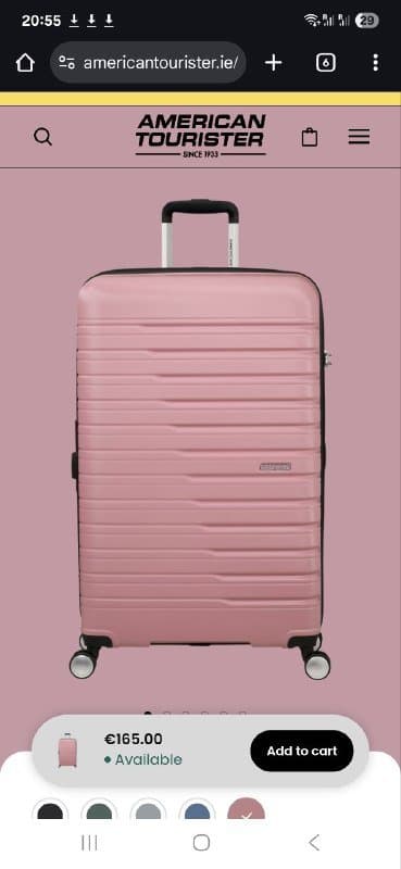 Большой чемодан American Tourister 1