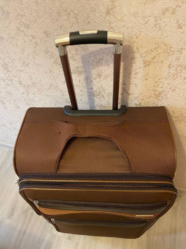 Большой чемодан на колесиках L или XL 4