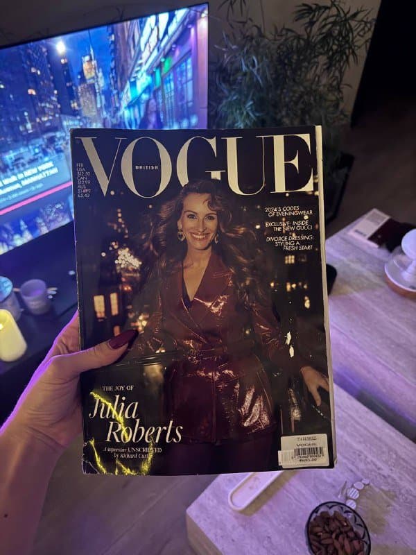 журнал Vogue British 2024 с Джулией Робертс