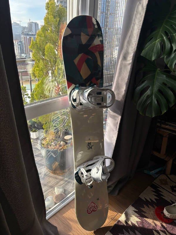 Сноуборд комплект доска, крепления, ботинки, чехол
