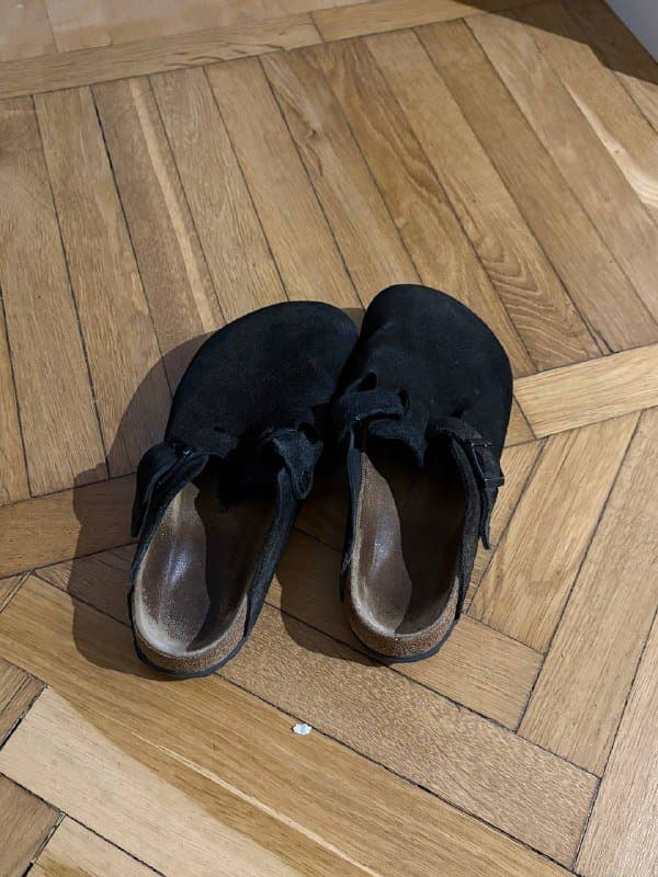 Birkenstock Boston, Ботильоны Zara, Сапожки