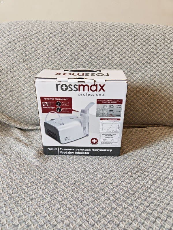 ингалятор Rossmax NB500 с масками и коробкой