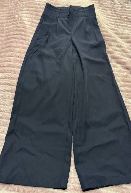 Брюки Паллацо, кожаные шорты, джинсы черные, синие, багги с потертостями