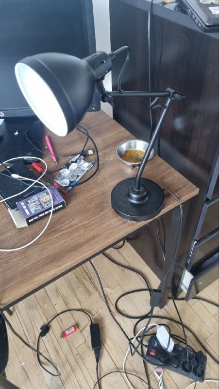 Лампа настольная