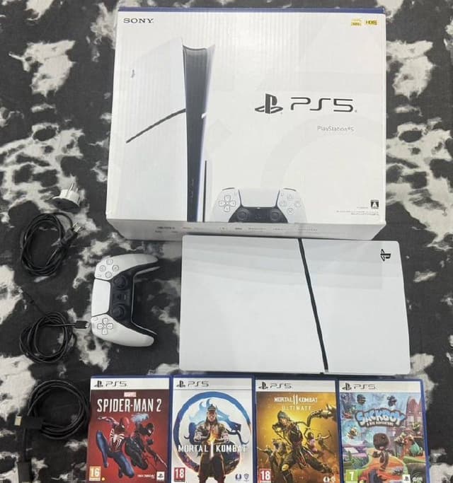 Sony PlayStation 5, игры, контроллер