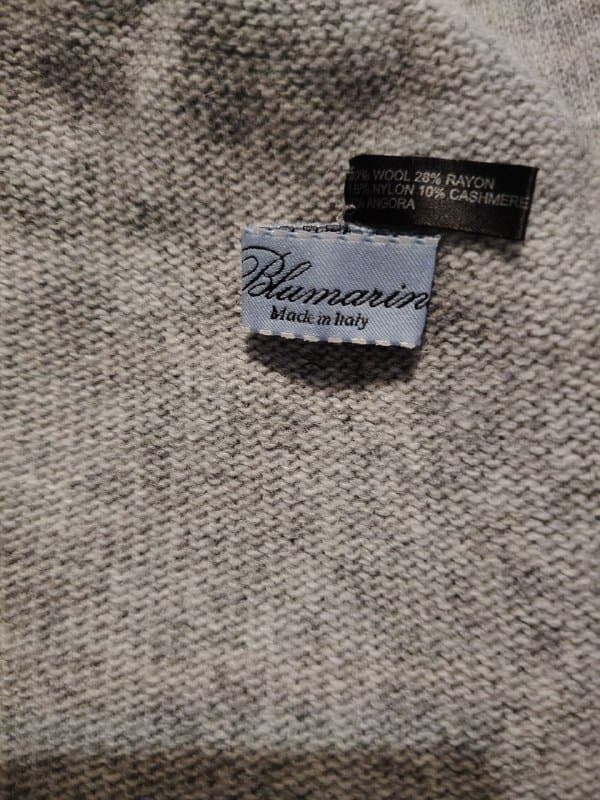 Комплект шапка и шарф Blumarine, высокие кроссовки ботинки размер 41 2