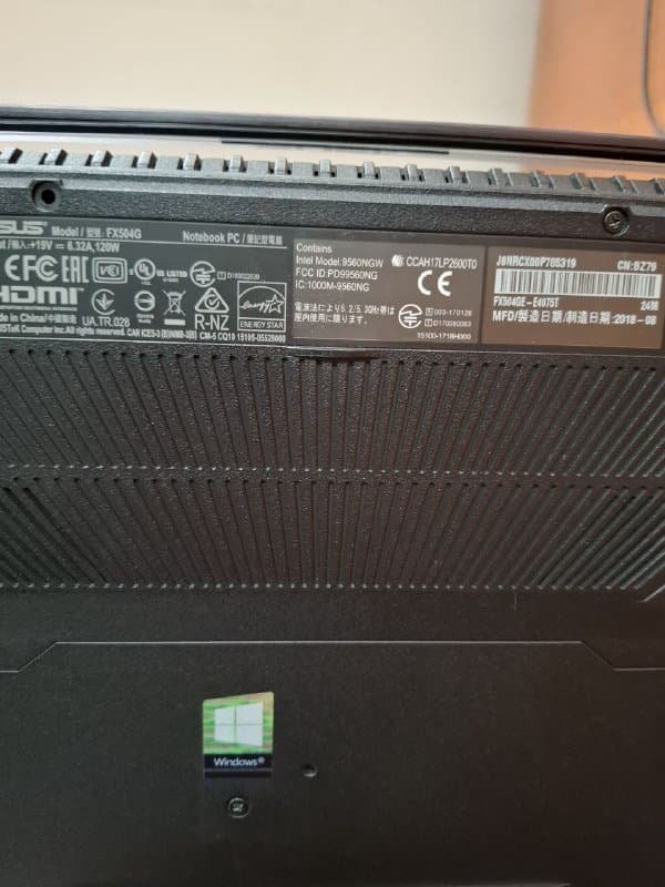 Игровой ноутбук ASUS TUF GAMING FX504GE_FX80GE 16ГБ 1ТБ 4