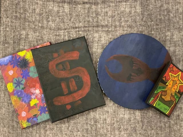 холсты для рисования, набор