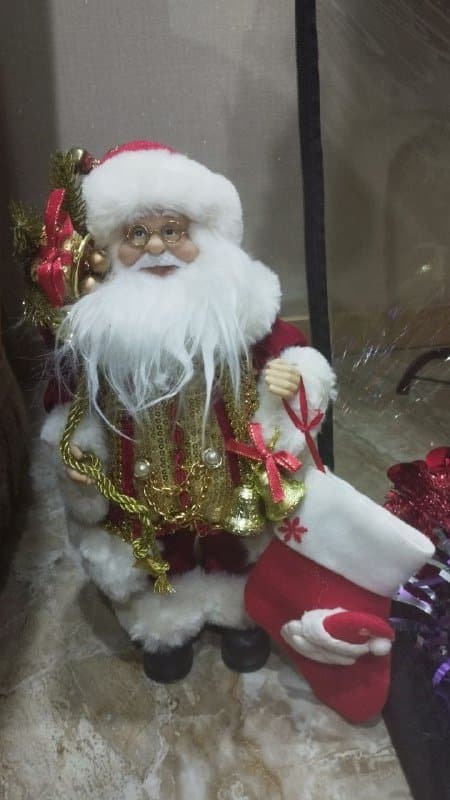 Искусственная елка 1.2 метра с игрушками, гирляндами, Дедом Морозом 2