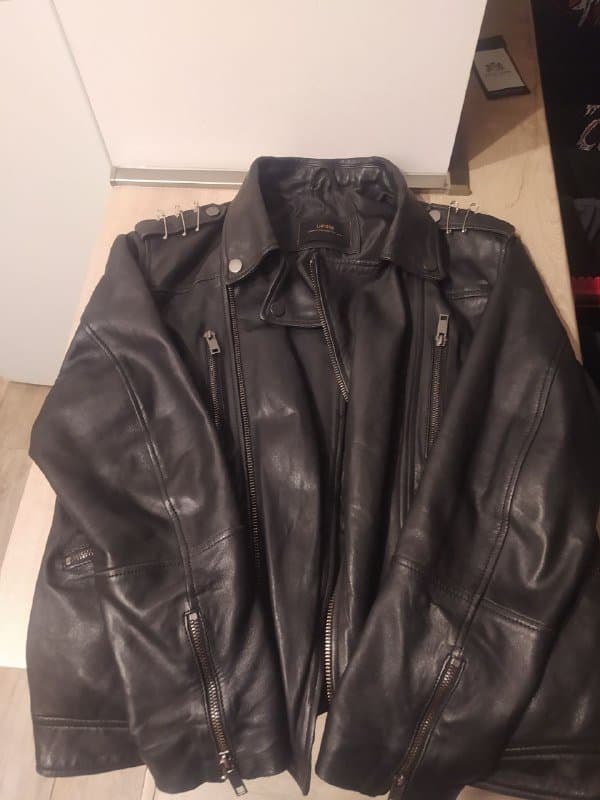 Кожаная куртка мужская 3