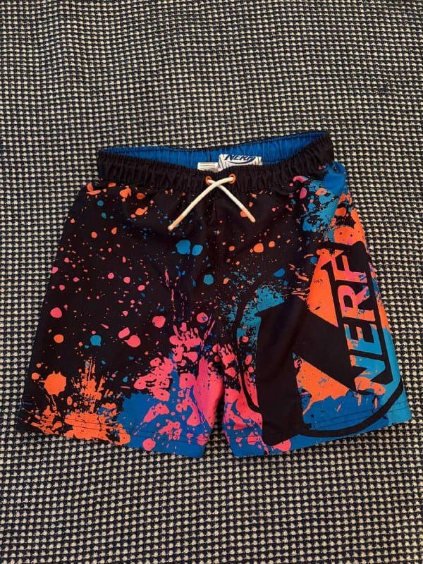 Купальные шорты nerf на 8-9 лет 1