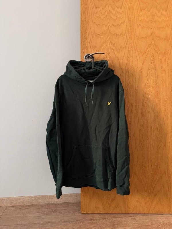 Тренч Zara XS-S, Коричневый тренч L мужской, Пиджак hm L, Стеганая куртка Vans L мужской, Худи Lyle & Scott L мужской 5