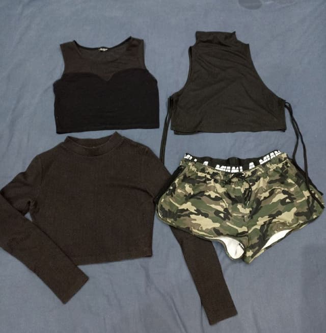 Футболки, велосипедки, летние штаны, шорты, топы, платья, худи размер М