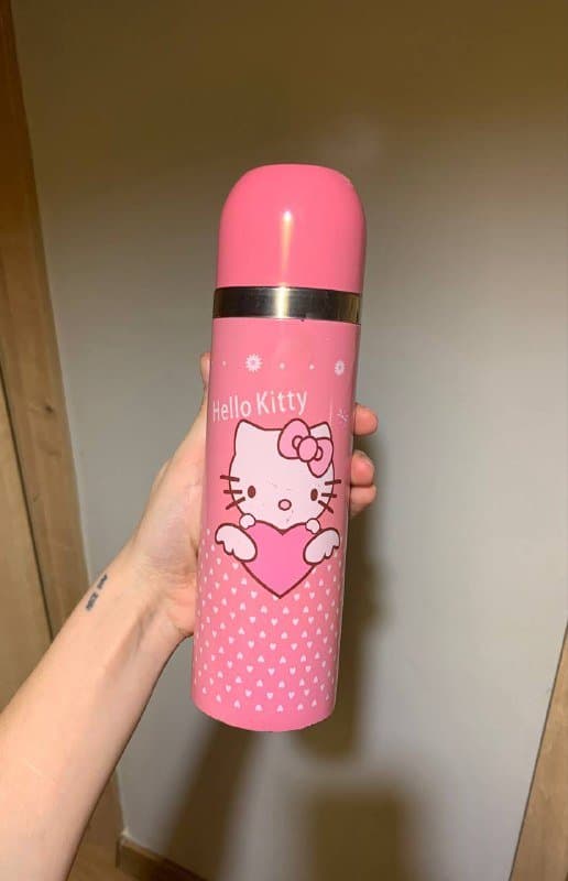 Термос Hello Kitty розовый 1 литр