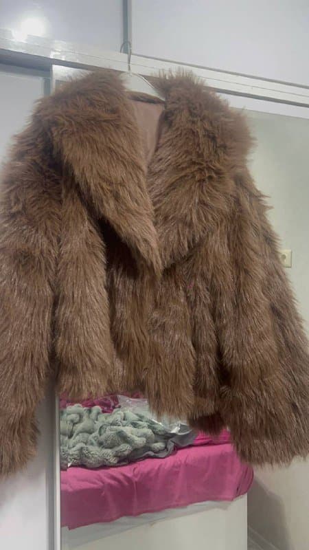 меховая шуба размер S-M