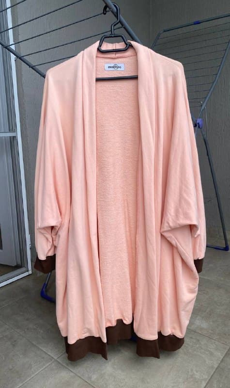 Худи пальто оверсайз 90см