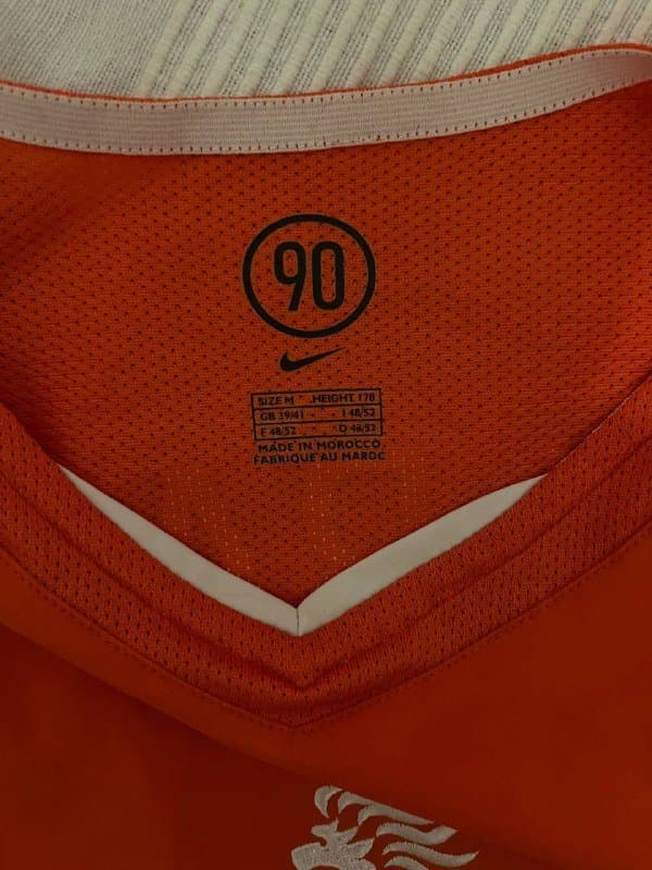 лимитированная футболка сборной Нидерландов Sky Radio M 5