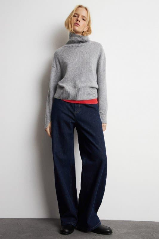 Джинсы свободного кроя