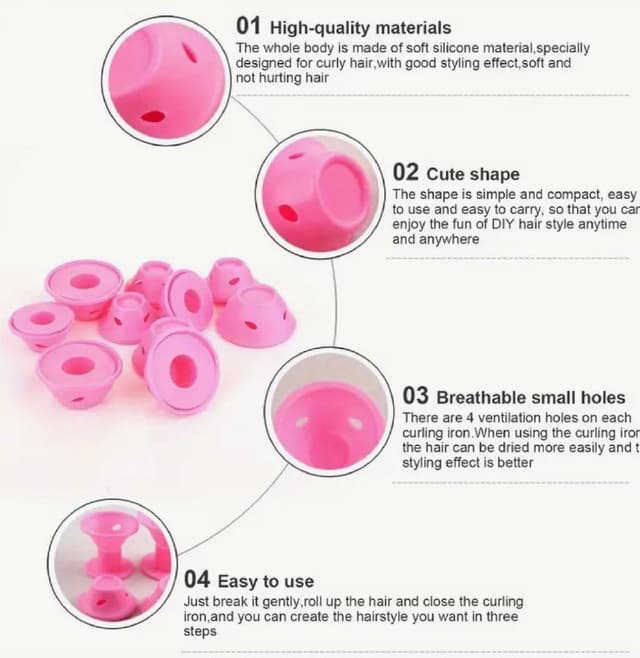 Мягкие бигуди для кудряшек