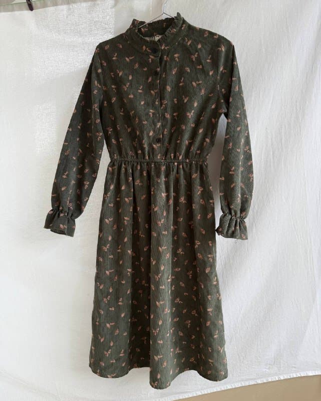 Любимое платье вельветовое размер S-M 1