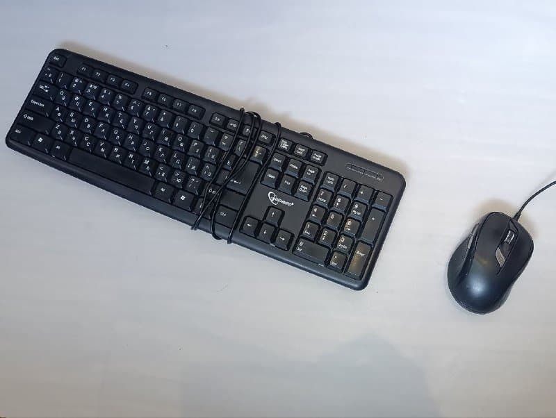 Клавиатура и мышь для офиса 1