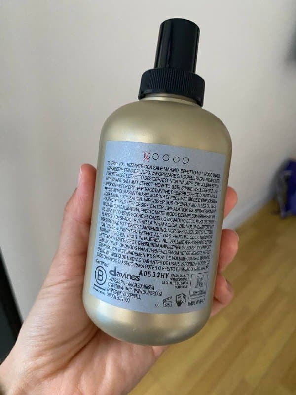 Солевой спрей Davines 250 мл