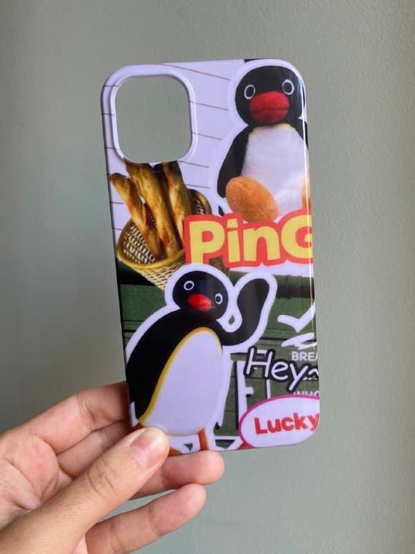 Чехол с пингвинами для айфона 11