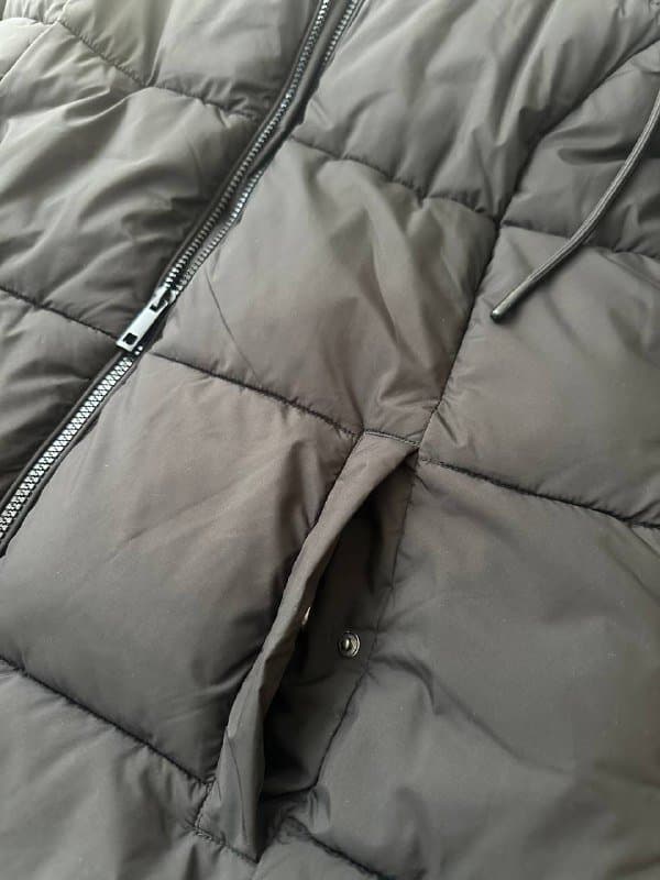 Зимняя женская куртка черного цвета, размер S 4