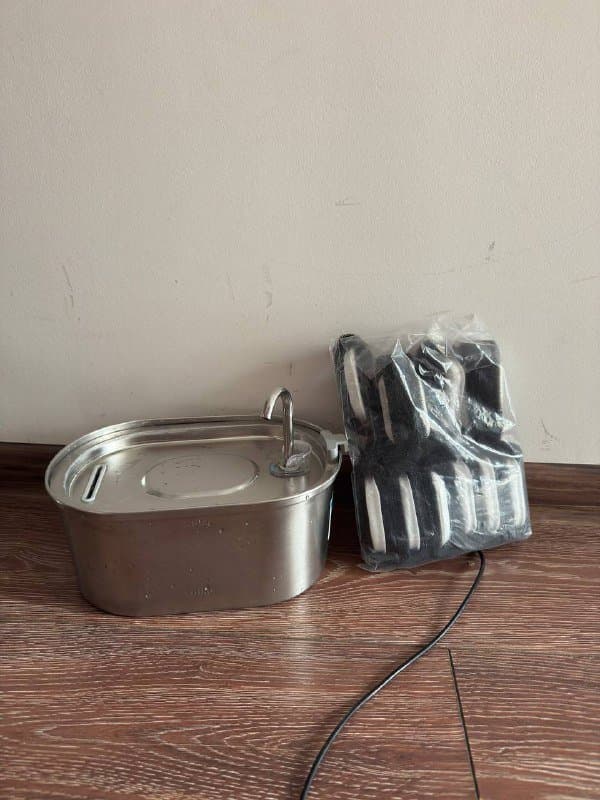 Питьевой фонтанчик для котиков с фильтрами