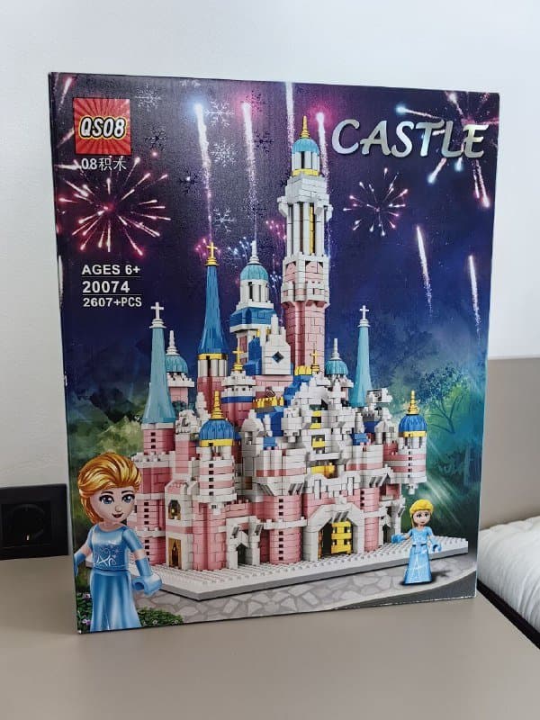 Конструктор большой коробка 2600 деталей